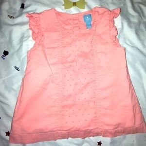 Girls size 4T sleeveless blouse BabyGap